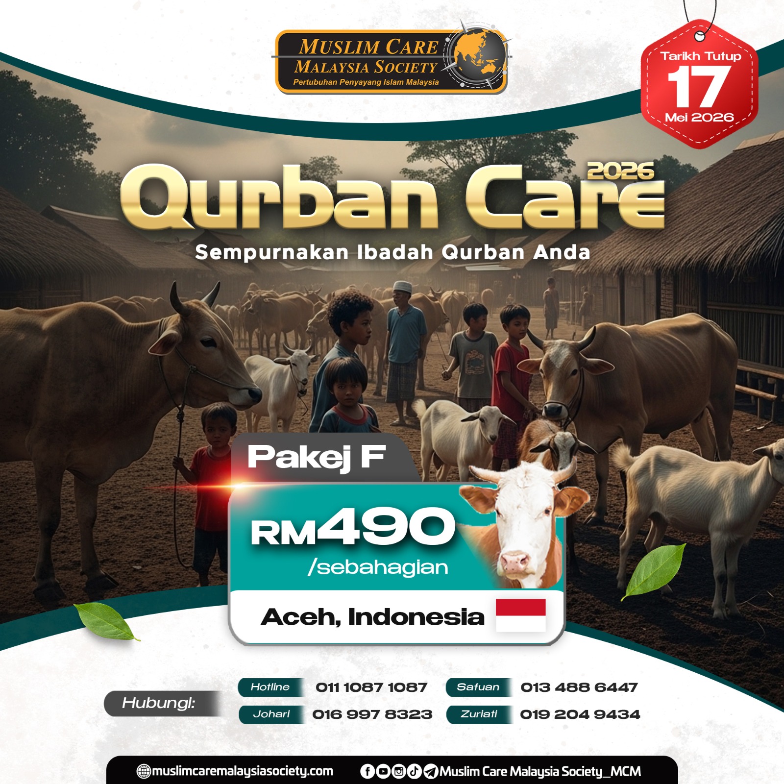 PAKEJ F - ACEH, INDONESIA